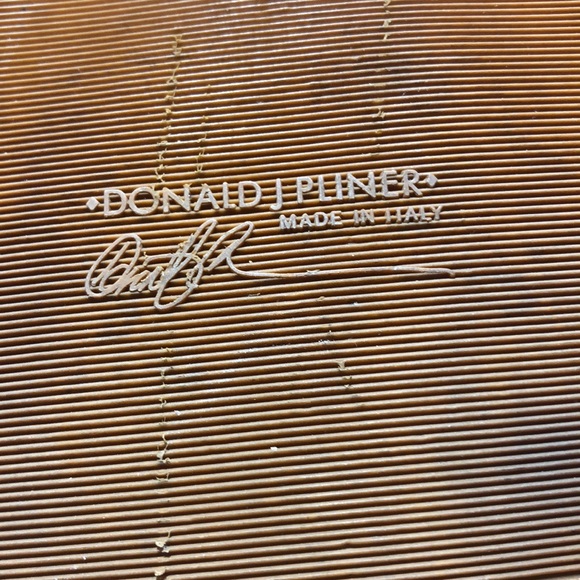 DONALD J. PLINER | Womens Black Leather Brown Suede Gale Knee High Boots size 10 - Picture 9 of 16